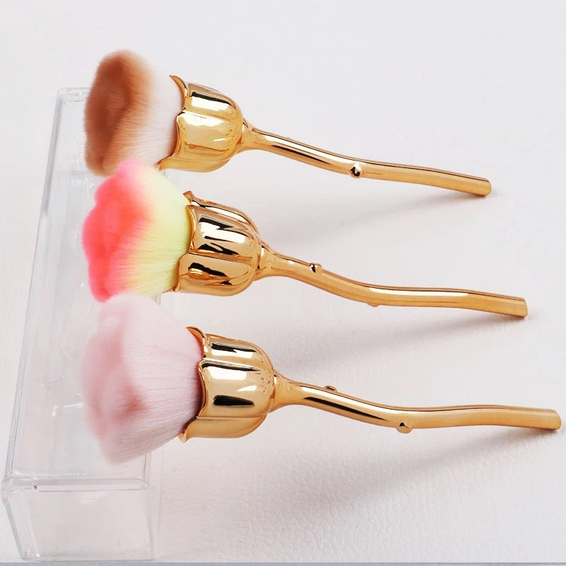 Rose Flower Dust Brush