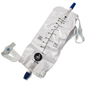Urinary Leg Bag With  Anti-Reflex Valve Large  12 Ct