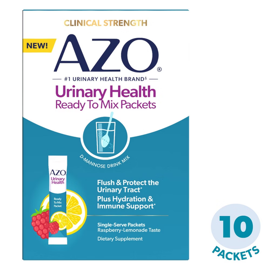 AZO Urinary Health® Drink Mix – Raspberry Lemonade (10 Count)