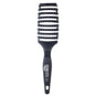 The Flex Brush XL Mixed Bristle Vent Brush with Boar & Nylon Pins, Black