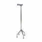 Iron Medical Tetrapod 4-Legged Walking Cane with Adjustable Height