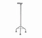 Iron Medical Tripod Walking Cane with Adjustable Height 1 pc