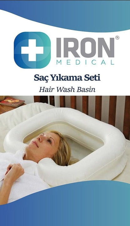 Iron Medical Hair Wash Set for Scalp Care 2 Pieces