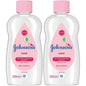 Johnson's Baby Oil Moisturizing Skin Softener 200ml + 200ml