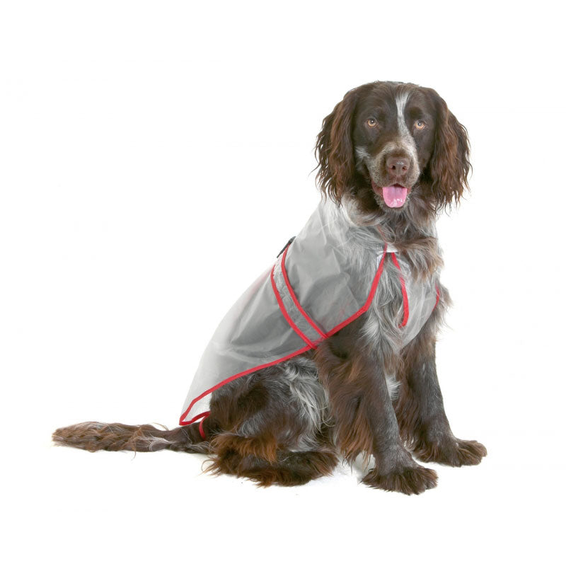 Karlie Transparent Dog Raincoat Water Resistant Jacket 50cm