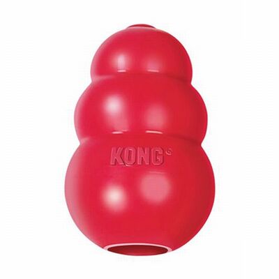 Kong Classic Natural Rubber Dog Toy Durable Chew Toy Medium 9cm