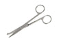 Kruuse 14cm Straight Veterinary Scissors with One Button Tip