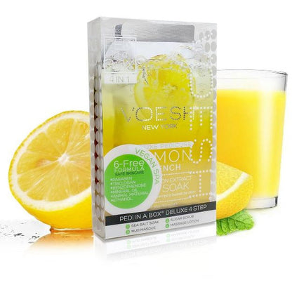 Voesh Pedi in a Box 4-in-1 - LEMON QUENCH