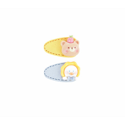 M-Pets Glam Figured Hair Clip for Cats and Dogs Yellow