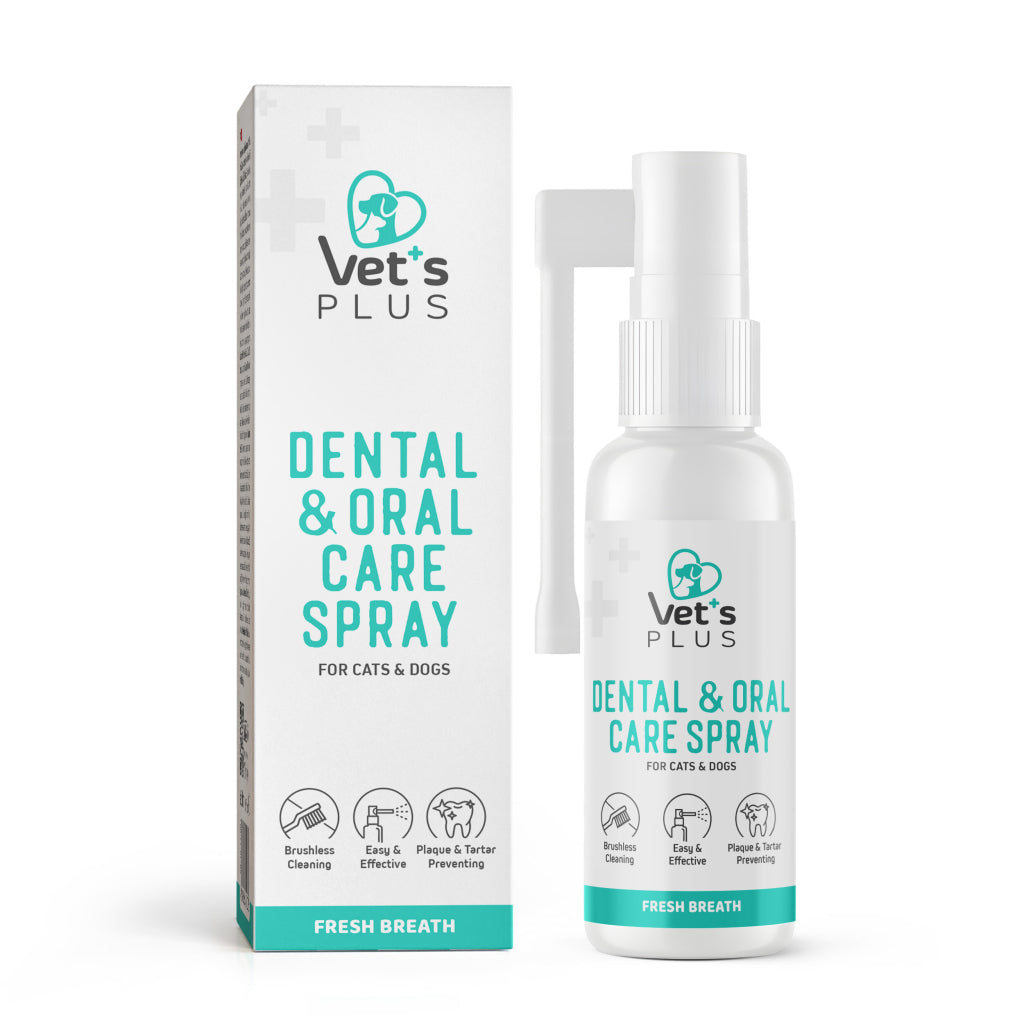 Vet'S Plus Pet Oral Care Spray for Fresh Breath 50ml