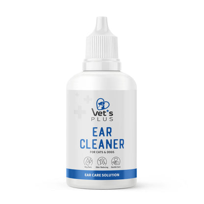 Vet's Plus Pet Ear Cleaning Solution for Odor Control 100ml