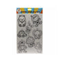 Lino Patterned Shrink Plastic Paper for DIY Crafts 21 x 30 cm