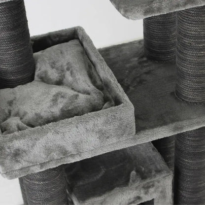 Lotus Pet Design Brussels Grey Cat Scratcher Post