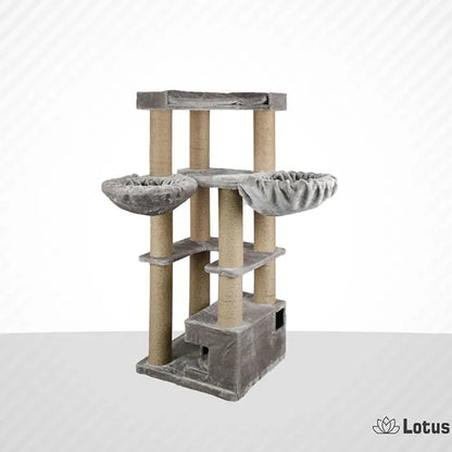 Lotus Pet Design Luxembourg Grey Cat Scratcher Post