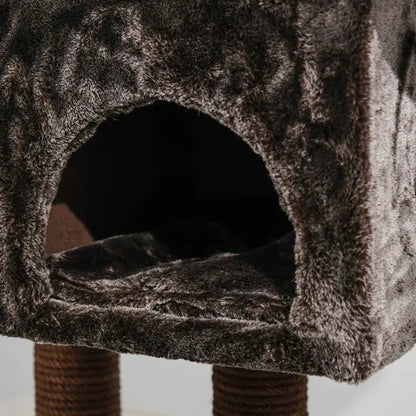 Lotus Pet Design Izmir Brown Cat Scratching Post 1 Unit
