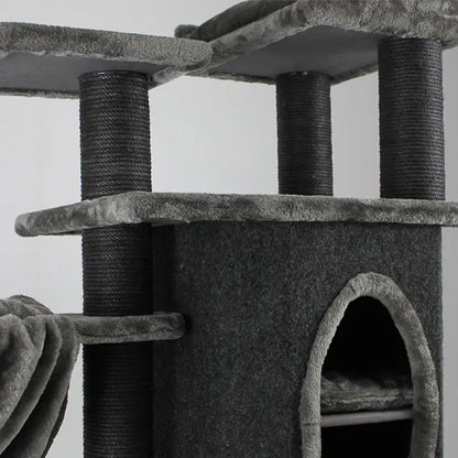 Lotus Pet Design Alanya Grey Cat Scratcher Post