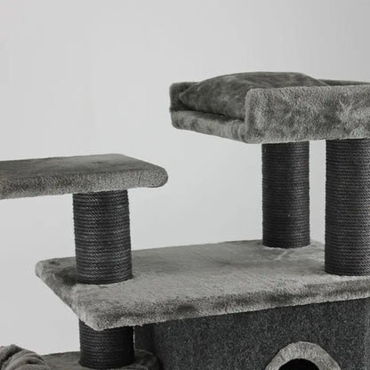 Lotus Pet Design Alanya Grey Cat Scratcher Post