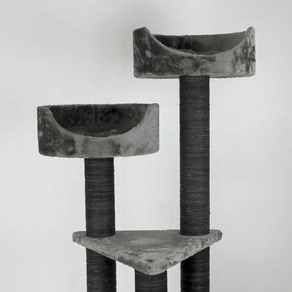 Lotus Pet Design Varsova Gray Cat Scratching Post 1 Unit