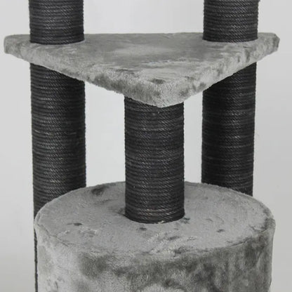 Lotus Pet Design Varsova Gray Cat Scratching Post 1 Unit