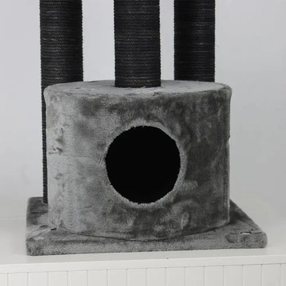 Lotus Pet Design Varsova Gray Cat Scratching Post 1 Unit