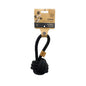 M-Pets Coto Braided Rope Ball Dog Toy for Interactive Play 8 cm