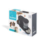 M-Pets Duplo Double Food and Water Bowl 3L/1.3kg Black