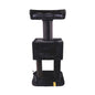 M-Pets Panther Premium Hotel Multi-Level Cat Tree Black 130cm
