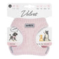 M-Pets Velvet Dog Harness Ultra Soft Comfort Pink XS