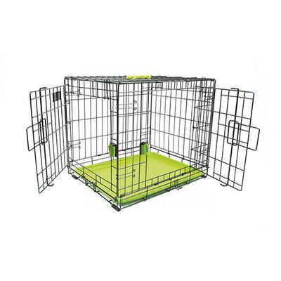 M-Pets Voyager 2-Door Dog Crate Foldable Metal Cage XL