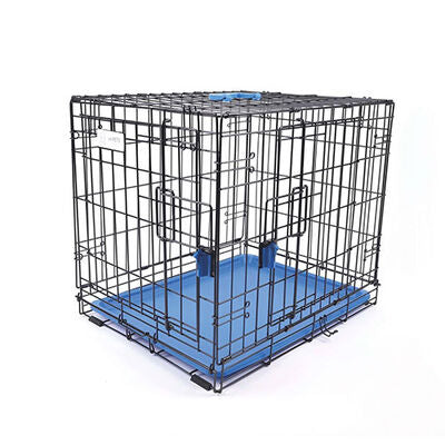 M-Pets Voyager 2-Door XXL Dog Crate Blue 122x76x84 cm