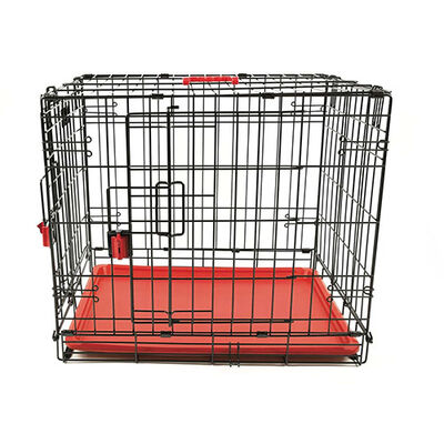 M-Pets Voyager 2-Door Dog Crate Secure XXLarge Red 122x76x84cm