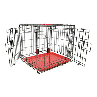 M-Pets Voyager 2-Door Dog Crate Secure XXLarge Red 122x76x84cm