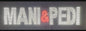 EPL - "MANI & PEDI" LED Hanging Sign