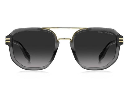 Marc Jacobs Grey Acetate Square Sunglasses for Men 53mm