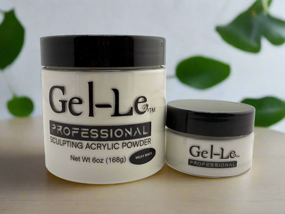 Gel-Le - Acrylic Powder - Milky White