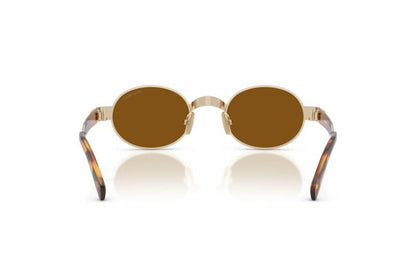 Miu Miu 0MU B51S Women's Oval Sunglasses with 47mm Lens