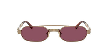 Miu Miu 0MU B52S Women's Sunglasses with Gold Frames 52mm