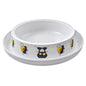 Moderna Cat & Mouse Patterned Pet Bowl for Food and Water