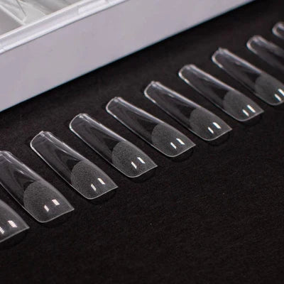 Revel - Full Cover | SOFT GEL NAIL EXTENSIONS | LONG COFFIN 504pc (Pre-Etched)