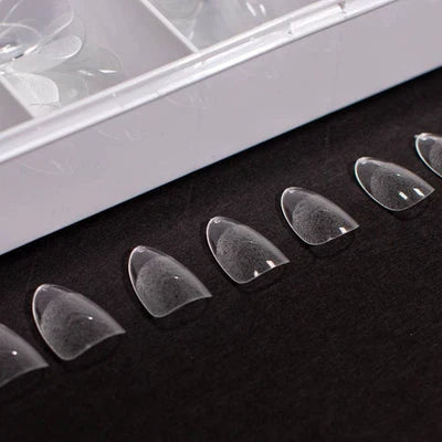 Revel - Full Cover | SOFT GEL NAIL EXTENSIONS | SHORT ROUND 504pc (Pre-Etched)