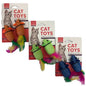 Nunbell Glitter Mouse Cat Toy Set for Active Play 2 Pack