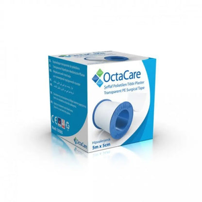 Octamed Octacare Transparent Medical Tape for Skin 5cm x 5m