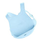Oioi Silicone Baby Bib with Back Straps Blue 6 Months+