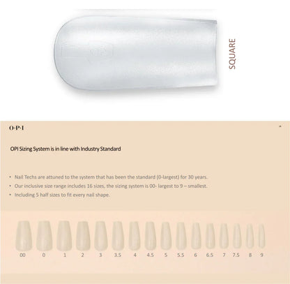 OPI - GELevate - Soft Gel Tips 640pc - Square