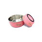 Oripet Paw Patterned Salmon Pet Bowl for Food and Water 17 cm