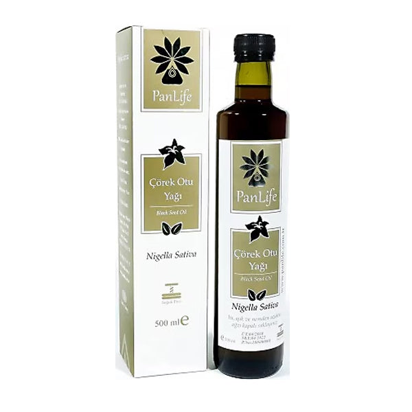 Panlife Black Seed Oil Cold Pressed Supplement 500 ml