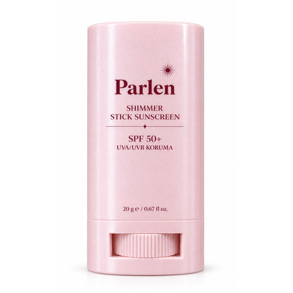 Parlen Shimmer Sunscreen Stick SPF 50+ Radiant Glow 20g