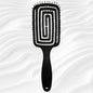 Claris Square Detangling Hair Brush for Smooth Styling C-20421
