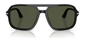 Persol 3328-S 95/31 Classic Black Square Sunglasses 58mm