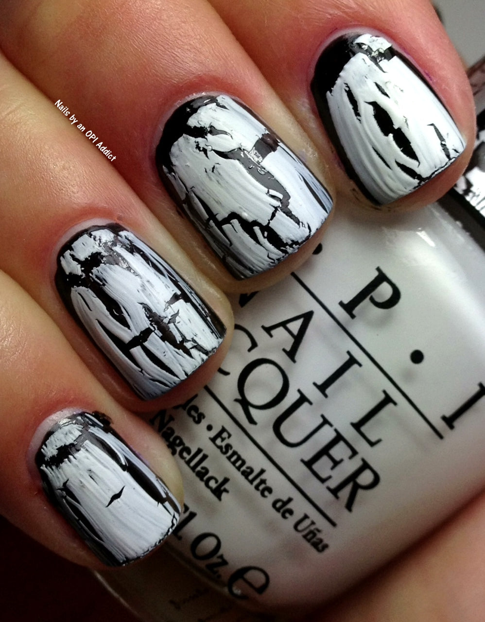 OPI - E54 White Shatter (Polish)(Limited)
